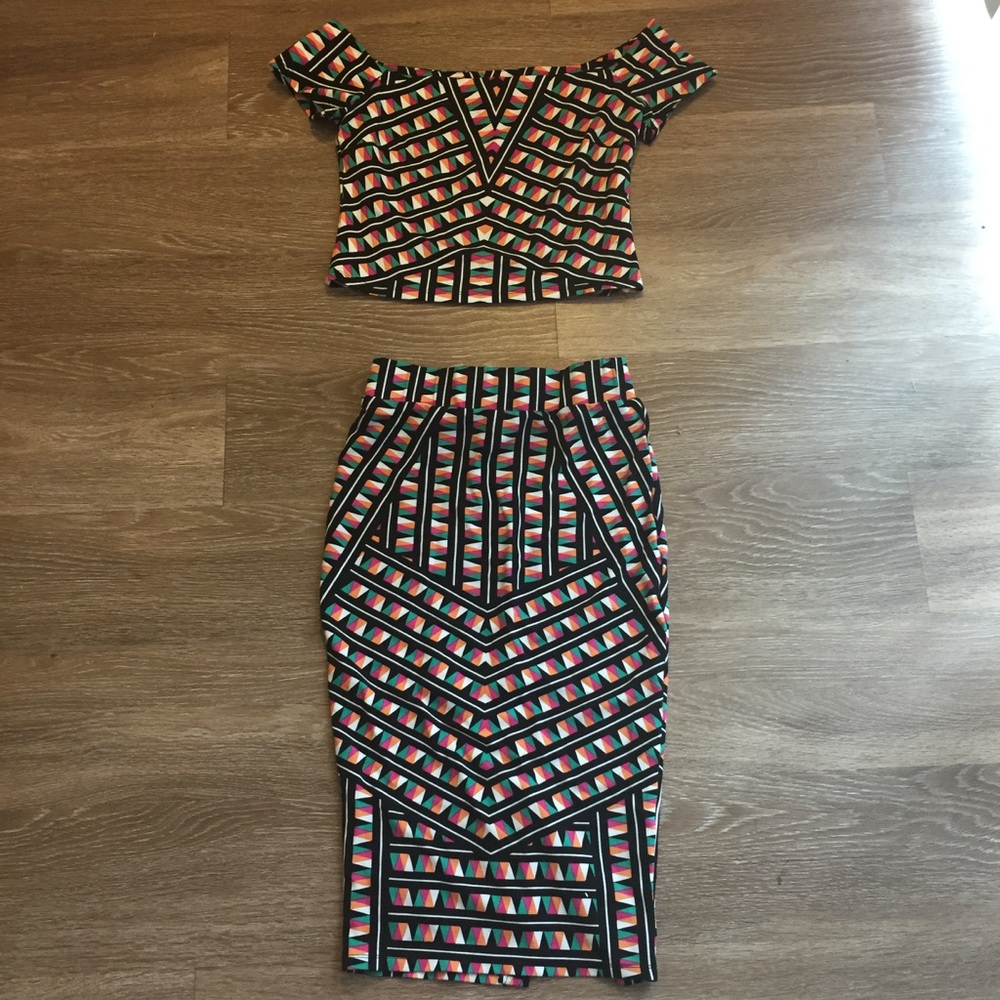 Gianni Bini Top & Skirt